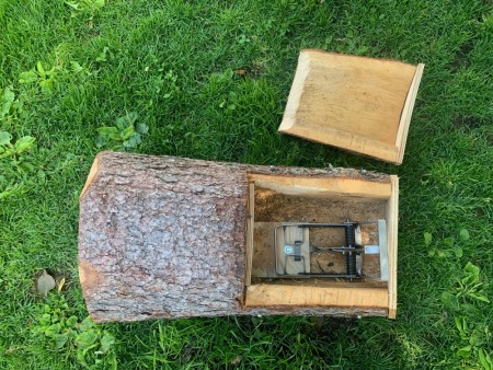 Spesialstokk for ekstra smarte mårer.