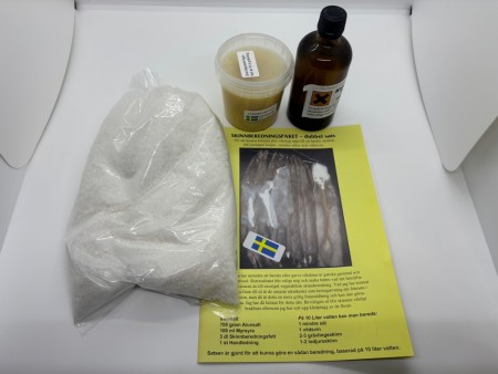 Trapperens skinnberedningsats dobbel