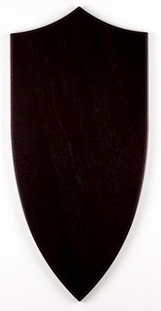 Trofeplate for hjort mørkebeist eik 50x26 cm