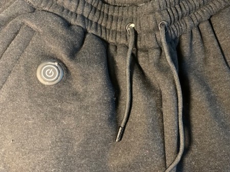 Varmebukse med varmelementer