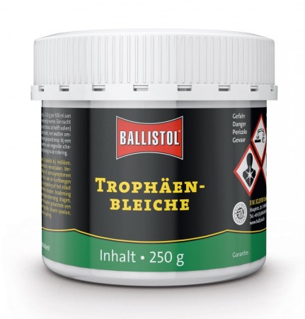 Ballistol blekmiddel for skaller