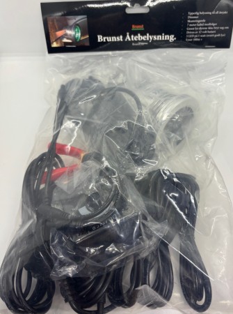 Brunst åtebelysning